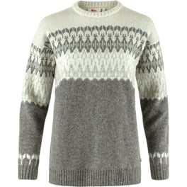 Fjällräven Övik Path Knit W Women’s Sweaters & knitwear Grey Main Front 65771