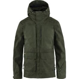Fjällräven Lappland Hybrid Jacket M Men’s Hunting jackets Dark green, Green Main Front 17335