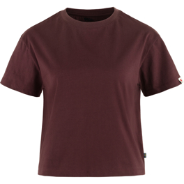 Fjällräven Fjällräven Classic Short T-shirt W Women’s T-shirts & tank tops Purple, Red Main Front 84265