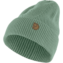 Fjällräven Directional Rib Beanie Unisex Caps, hats & beanies Green Main Front 65332